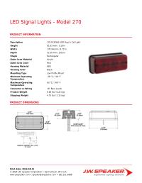 Product Spec Sheet